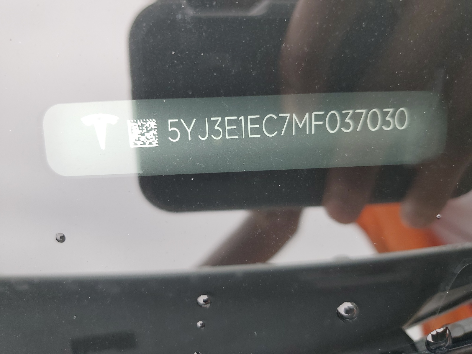 5YJ3E1EC7MF037030 2021 Tesla Model 3