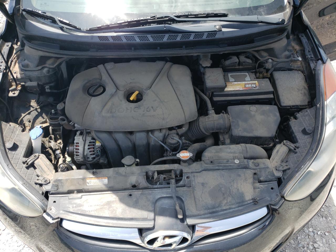 2012 Hyundai Elantra Gls VIN: 5NPDH4AE7CH074857 Lot: 60216794