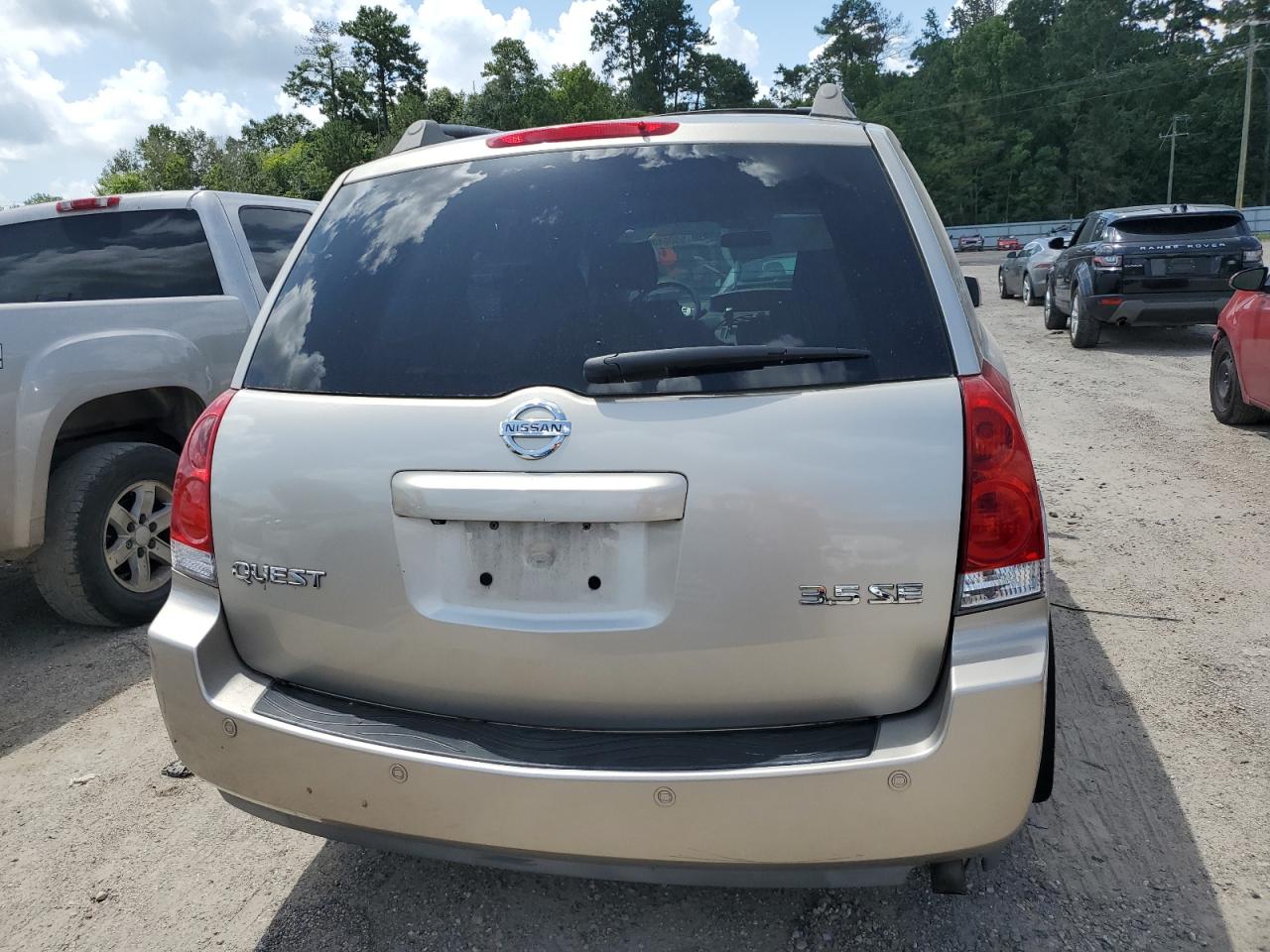 2006 Nissan Quest S VIN: 5N1BV28U86N128121 Lot: 65064004