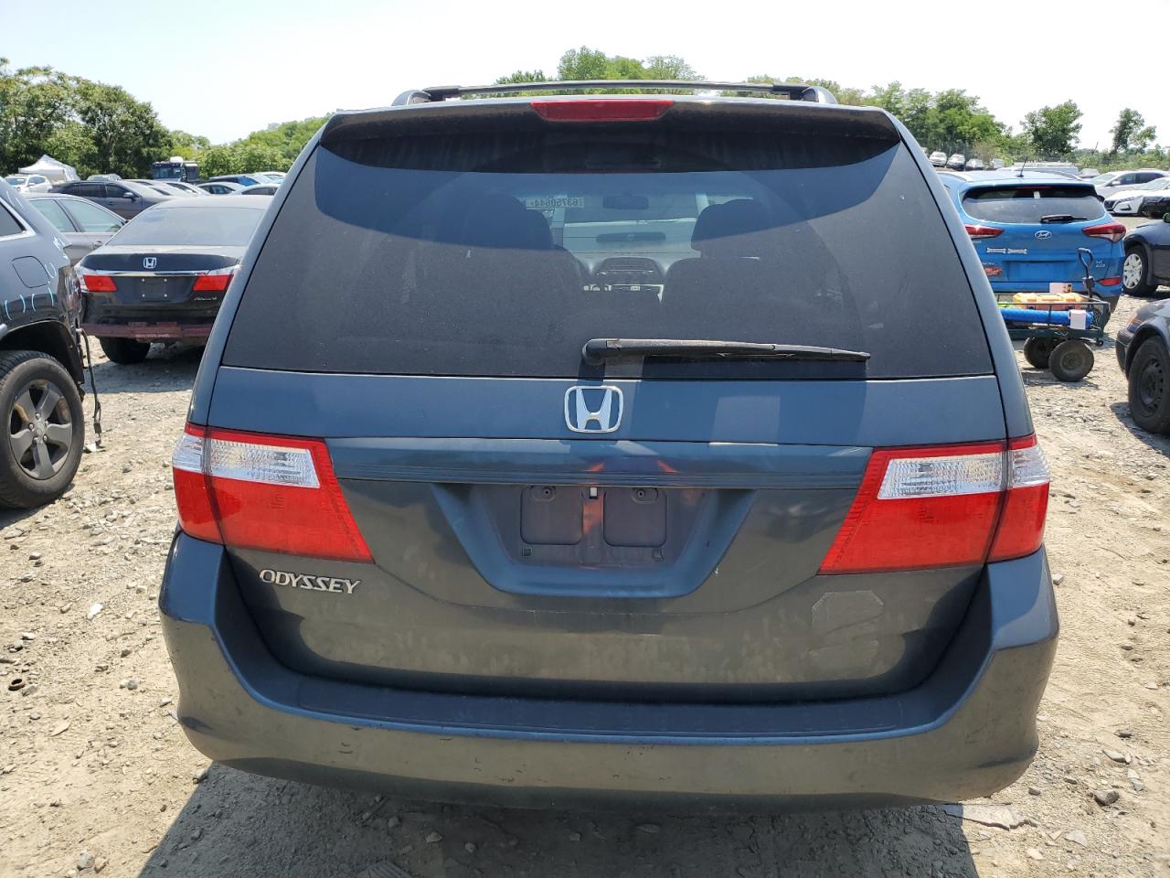 2006 Honda Odyssey Exl VIN: 5FNRL38786B448370 Lot: 63750644
