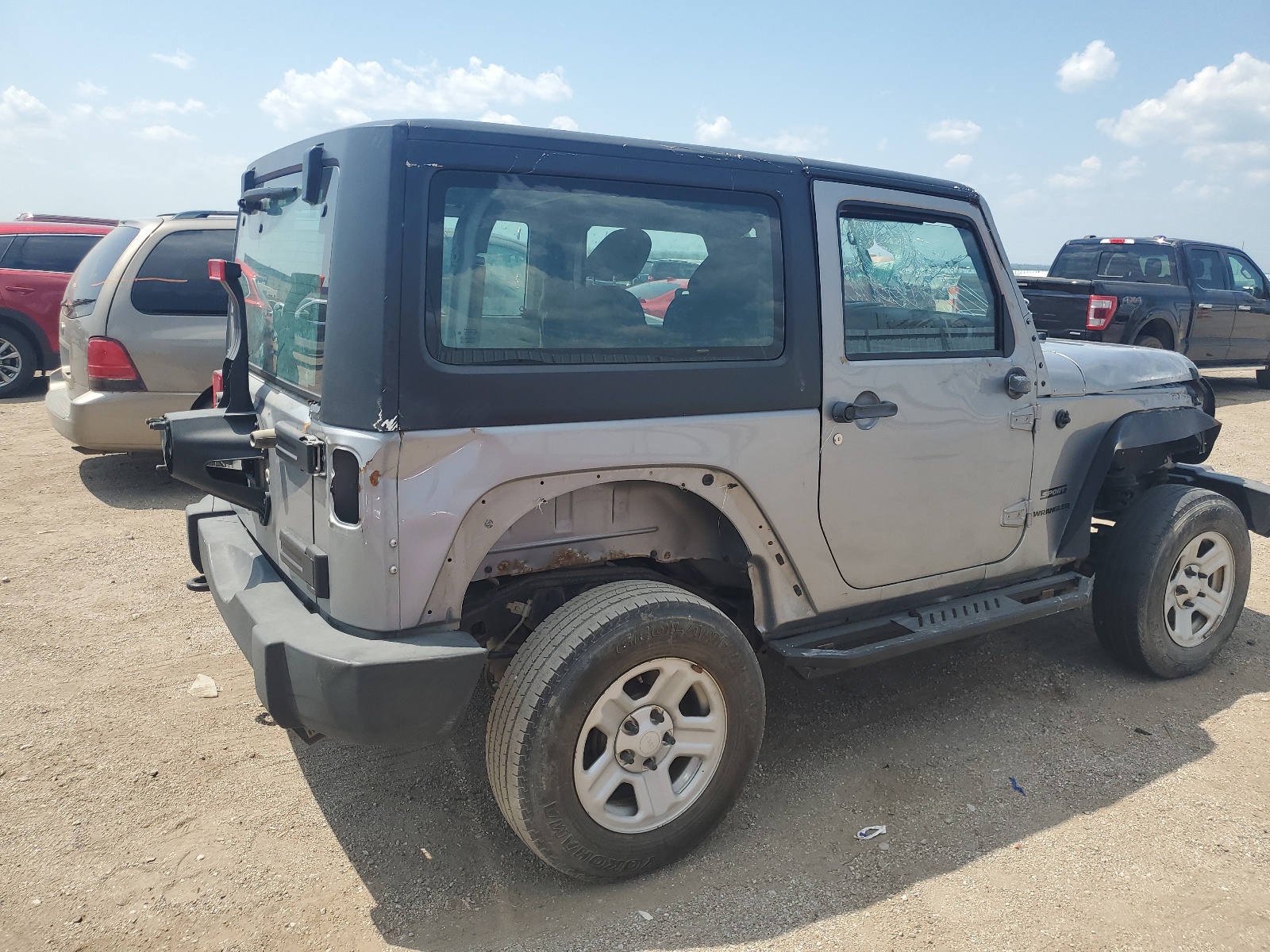 1C4AJWAG1DL670578 2013 Jeep Wrangler Sport