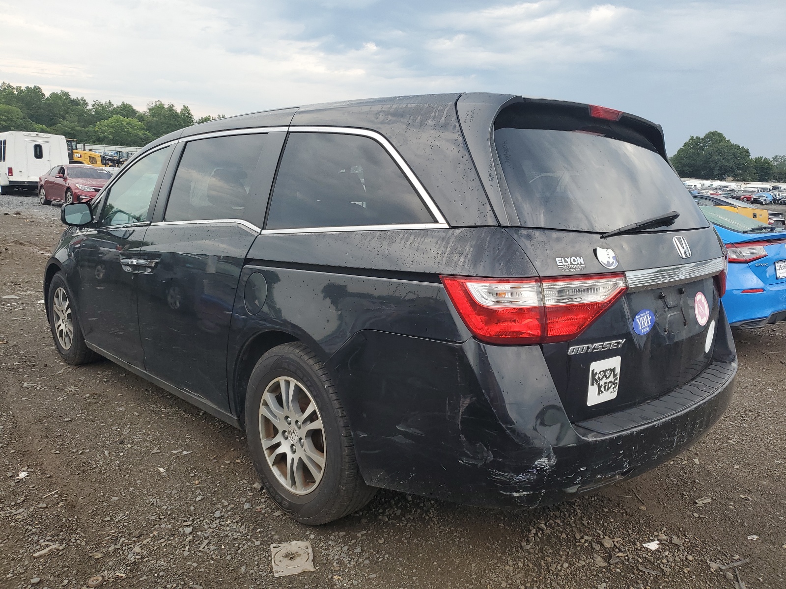 5FNRL5H43BB098352 2011 Honda Odyssey Ex