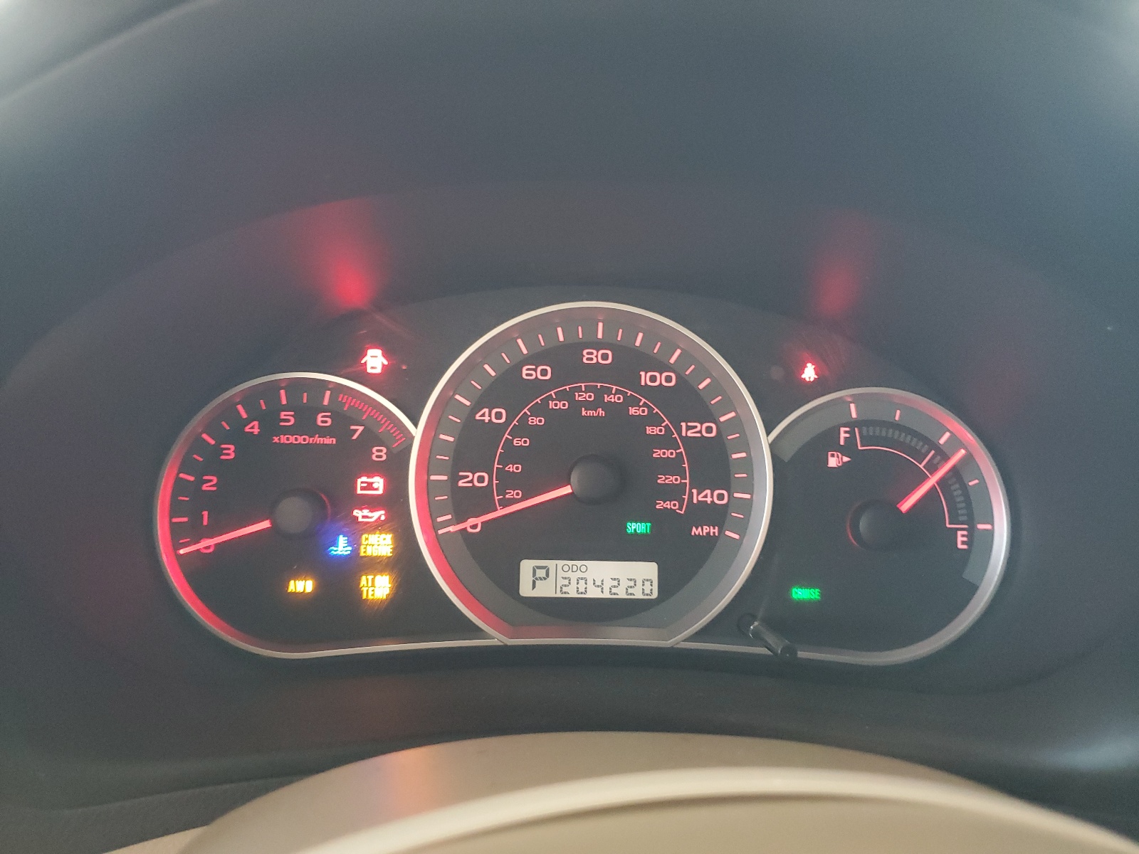 JF1GH61638H834134 2008 Subaru Impreza 2.5I