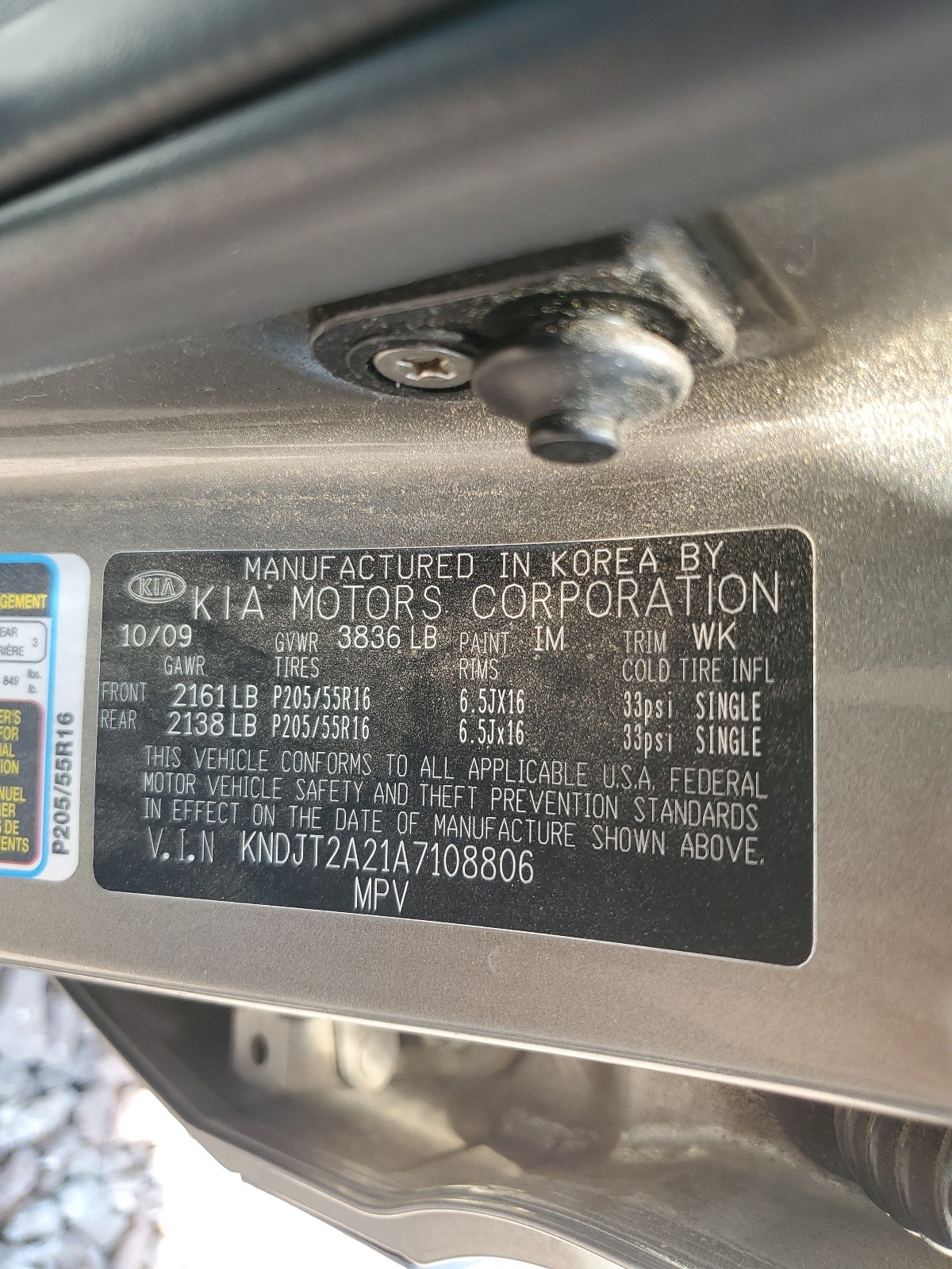 KNDJT2A21A7108806 2010 Kia Soul +