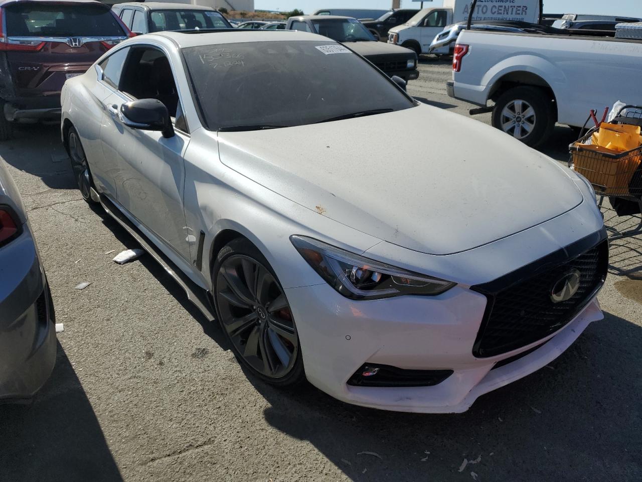 2021 Infiniti Q60 Red Sport 400 VIN: JN1FV7LL6MM560567 Lot: 63517644