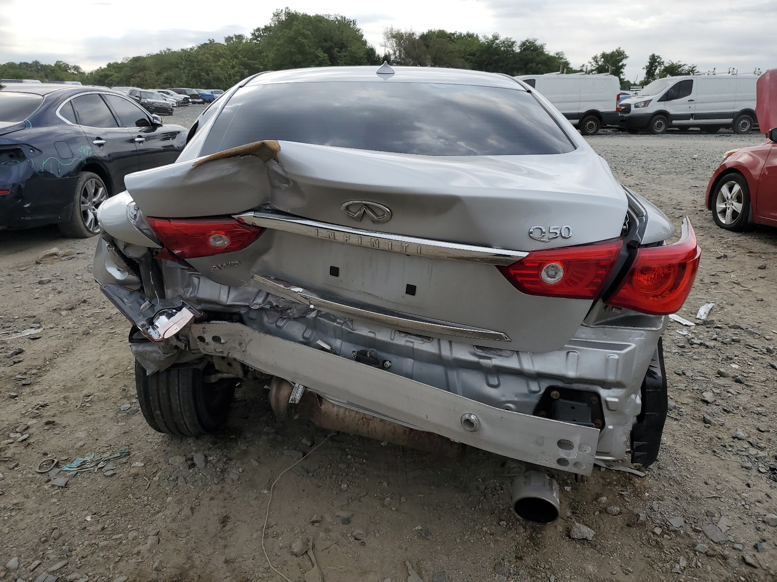 JN1BV7AR8EM680457 2014 Infiniti Q50 Base