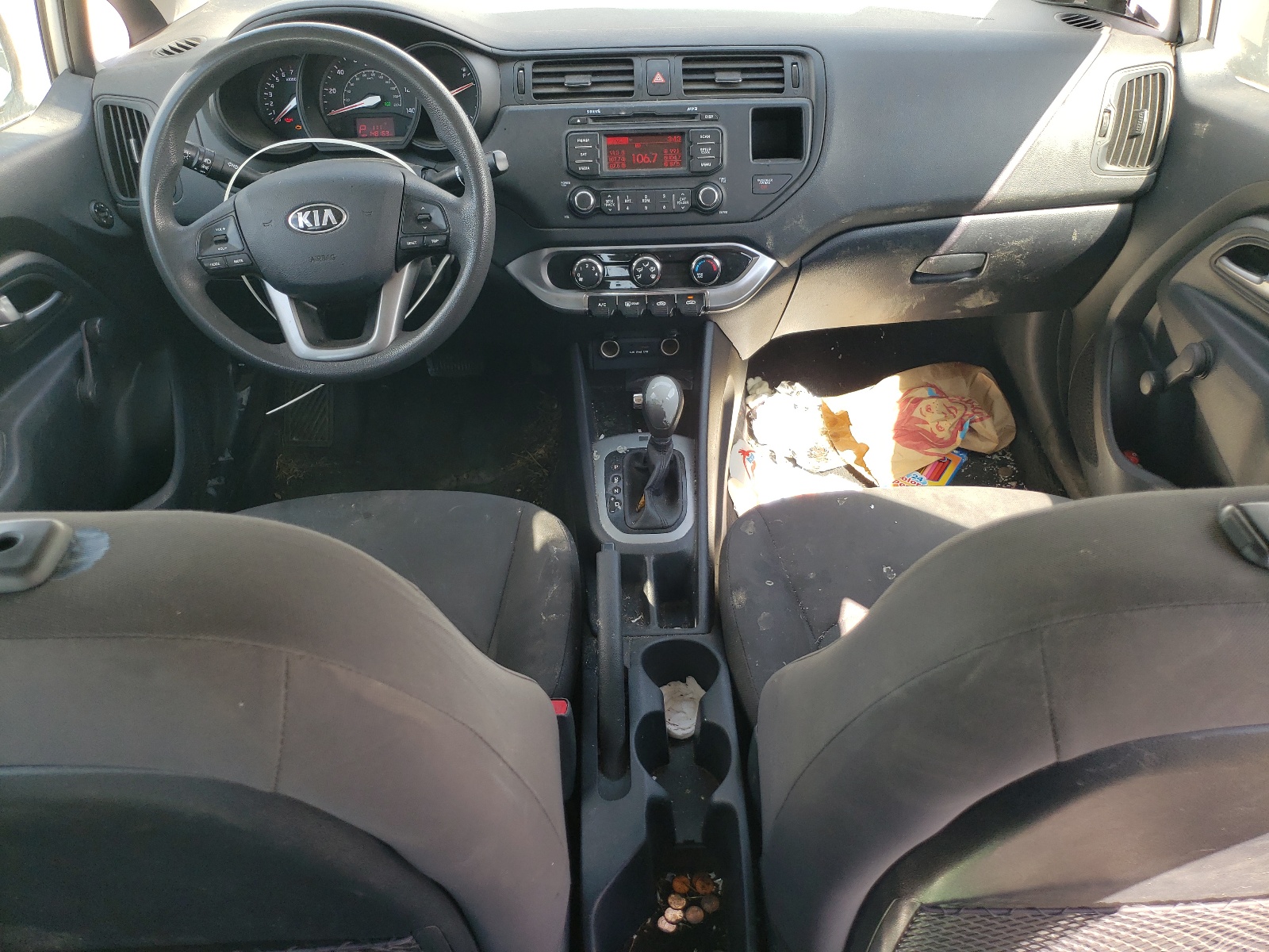 KNADM4A38D6224123 2013 Kia Rio Lx