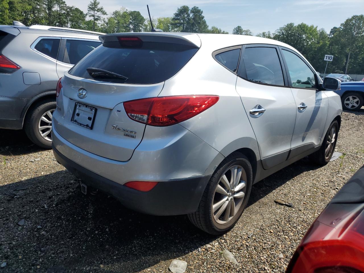 2010 Hyundai Tucson Gls VIN: KM8JU3AC4AU030823 Lot: 60573364