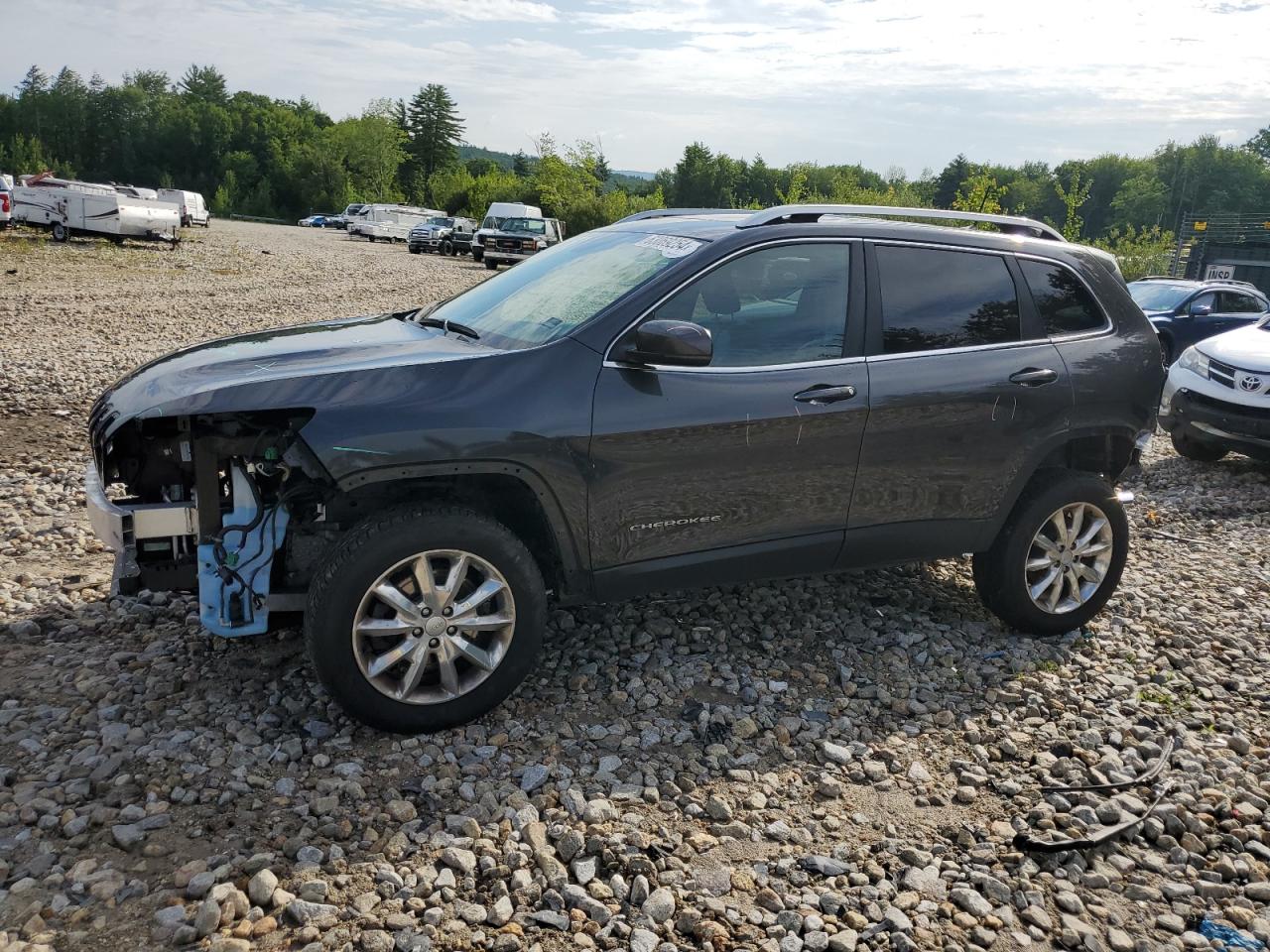 2017 Jeep Cherokee Limited zu verkaufen in Candia, NH - All Over