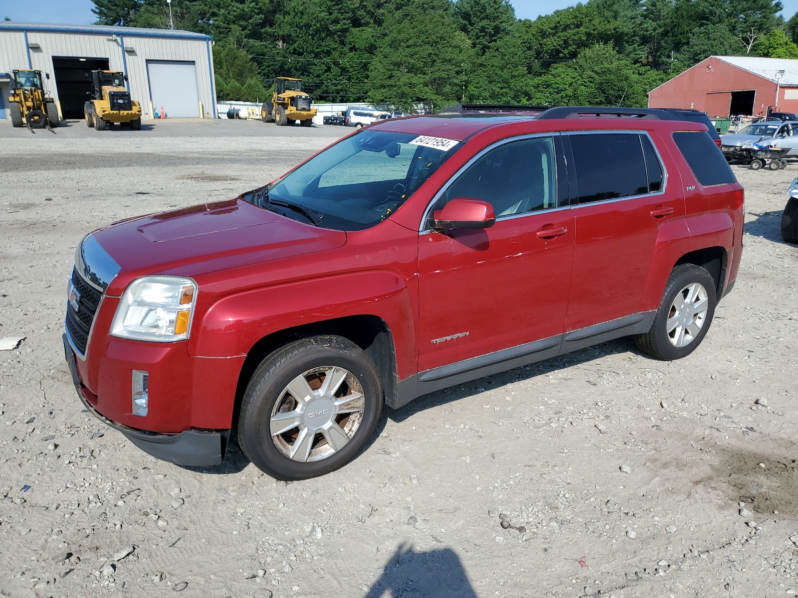 2013 GMC Terrain Slt vin: 2GKFLVE30D6233153