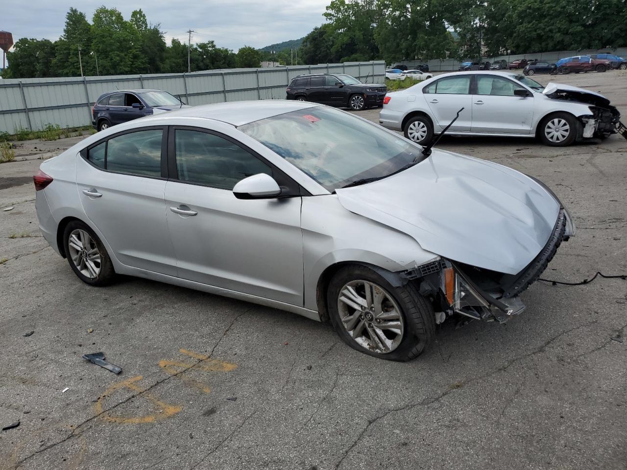2019 Hyundai Elantra Sel VIN: KMHD84LF2KU741873 Lot: 63330834