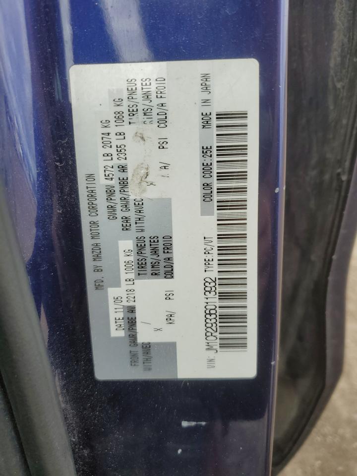 2006 Mazda 5 VIN: JM1CR293360113932 Lot: 62557454