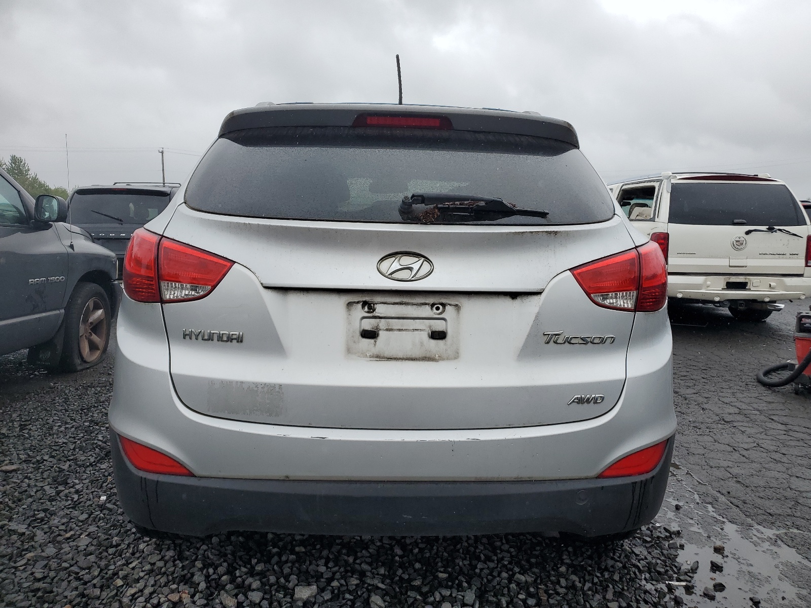 2013 Hyundai Tucson Gls vin: KM8JUCAC6DU595210