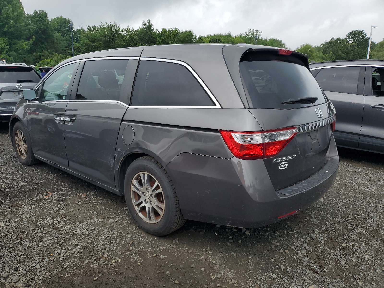 2013 Honda Odyssey Exl vin: 5FNRL5H62DB015742