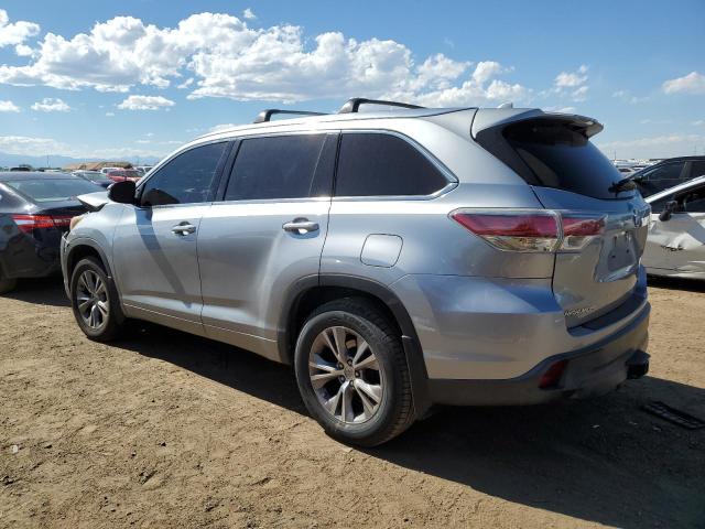  TOYOTA HIGHLANDER 2015 Srebrny