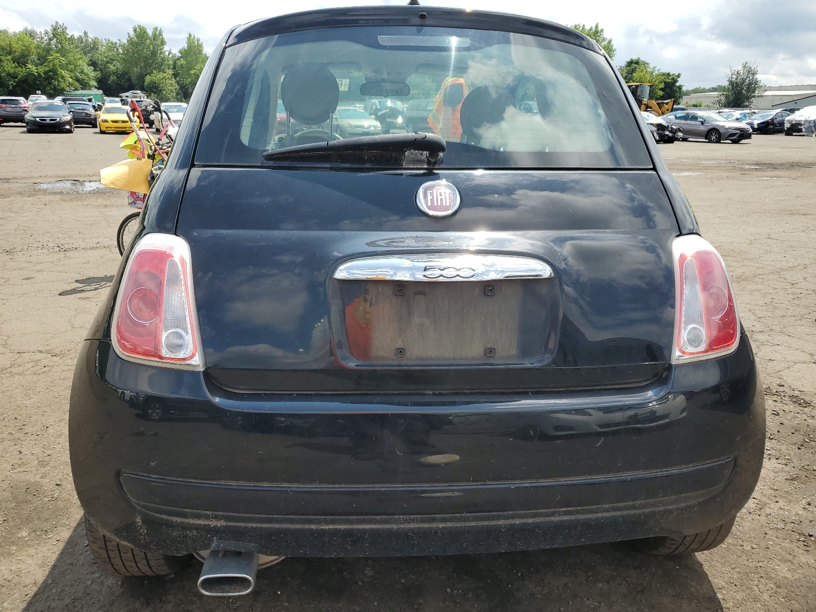 2014 Fiat 500 Pop vin: 3C3CFFAR9ET267826