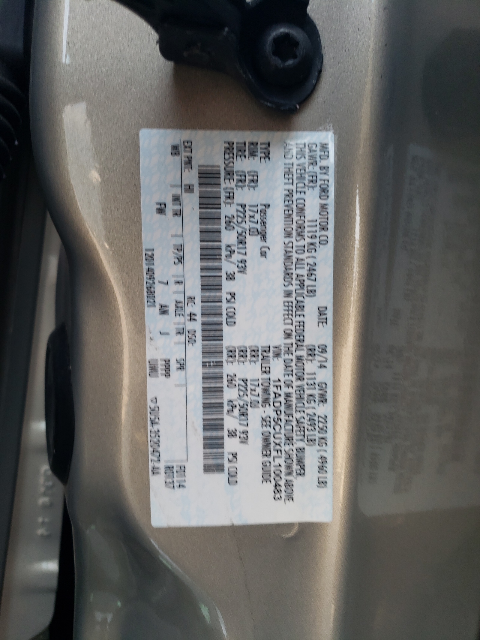 1FADP5CUXFL100483 2015 Ford C-Max Premium Sel