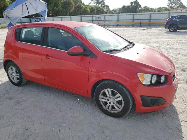  CHEVROLET SONIC 2015 Красный