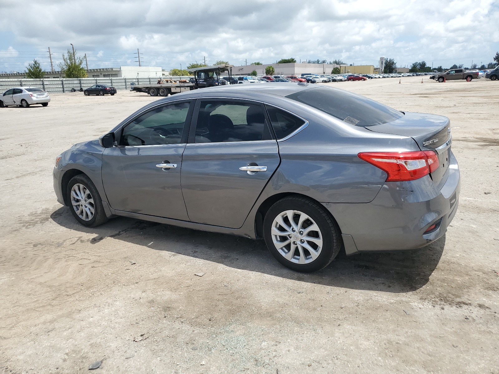 2018 Nissan Sentra S vin: 3N1AB7APXJL622003