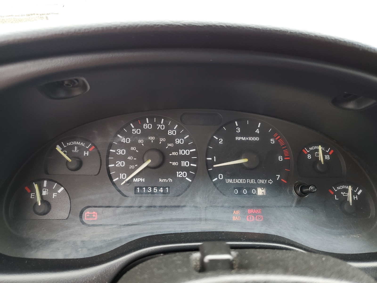 1FALP4043SF222346 1995 Ford Mustang