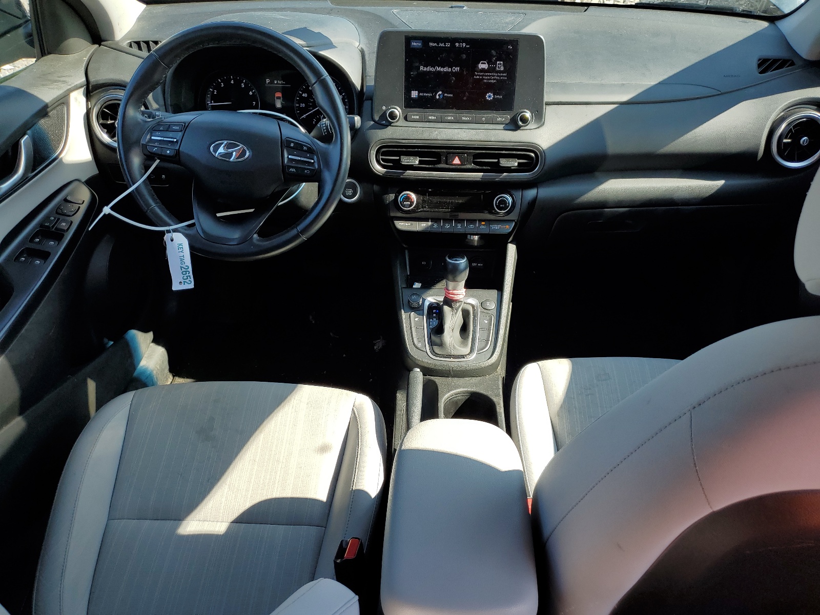 KM8K3CAB3NU898588 2022 Hyundai Kona Sel