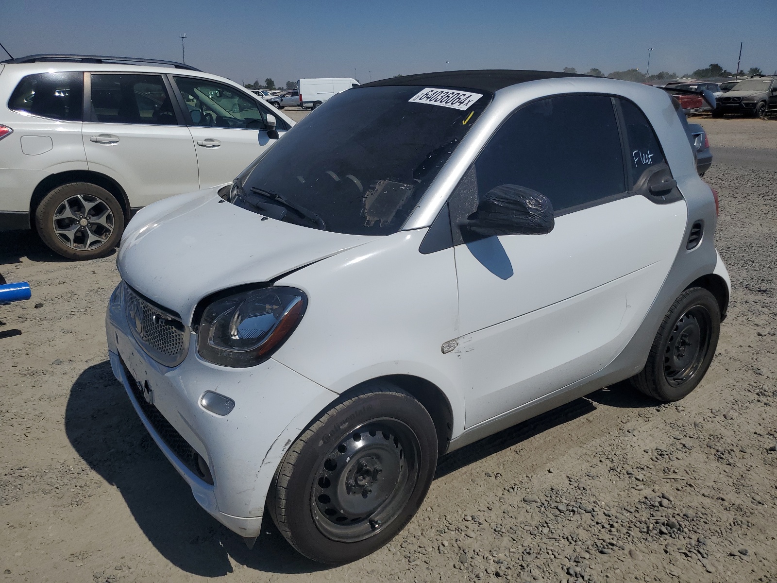 2017 Smart Fortwo vin: WMEFJ5DA3HK171477