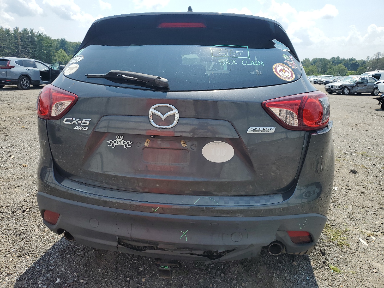 JM3KE4CY4E0407627 2014 Mazda Cx-5 Touring