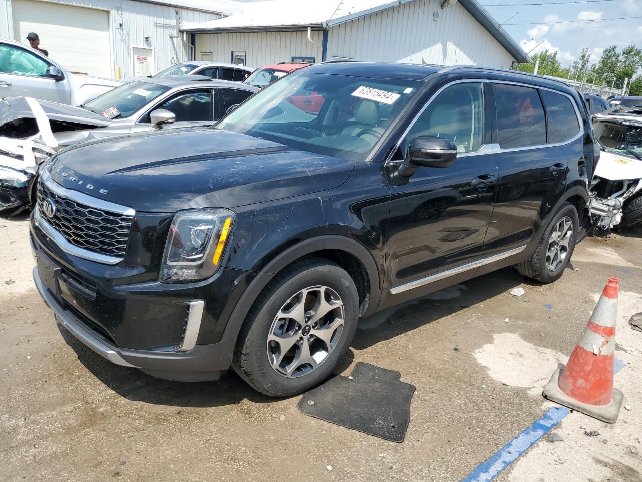 2020 Kia Telluride Ex VIN: 5XYP3DHC5LG051701 Lot: 63815494