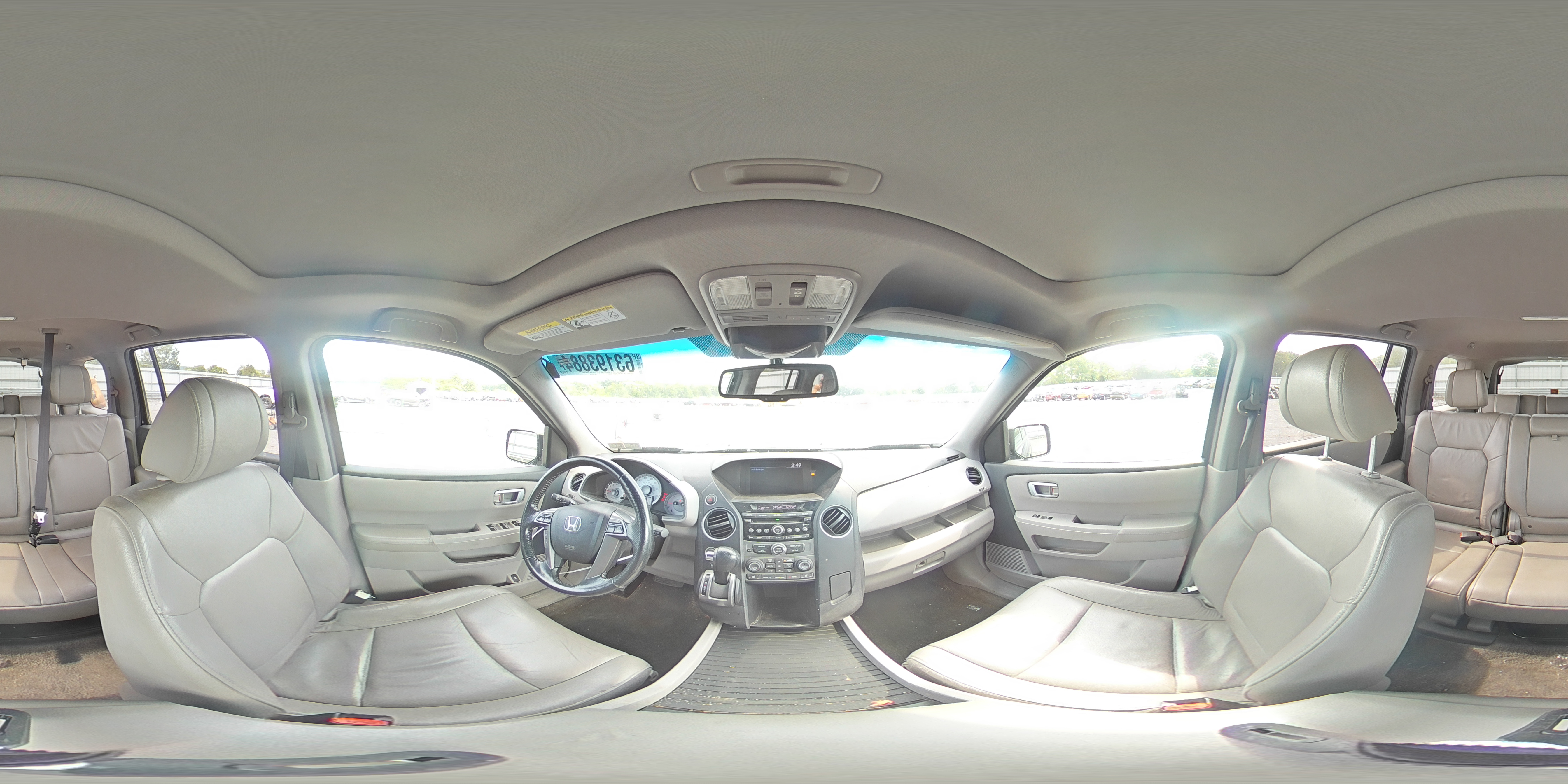 2013 Honda Pilot Exl VIN: 5FNYF4H53DB012160 Lot: 63193884