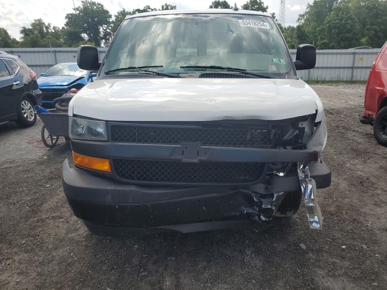 2018 Chevrolet Express G2500 VIN: 1GCWGBFP7J1280467 Lot: 63418254