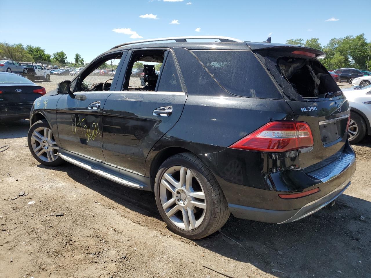 2014 Mercedes-Benz Ml 350 VIN: 4JGDA5JB2EA290640 Lot: 61066824