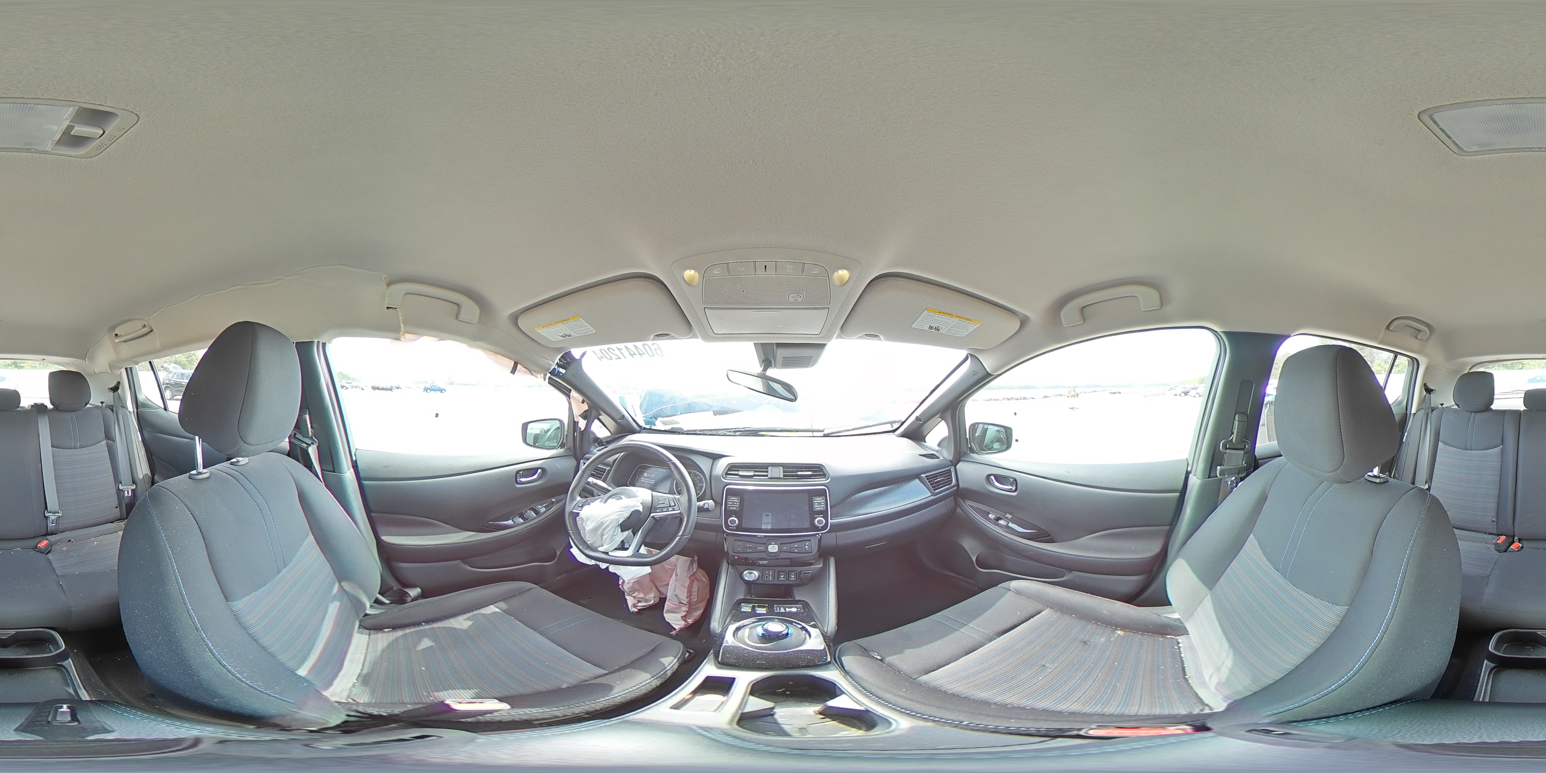 2022 Nissan Leaf Sv VIN: 1N4AZ1CV9NC555130 Lot: 60441204