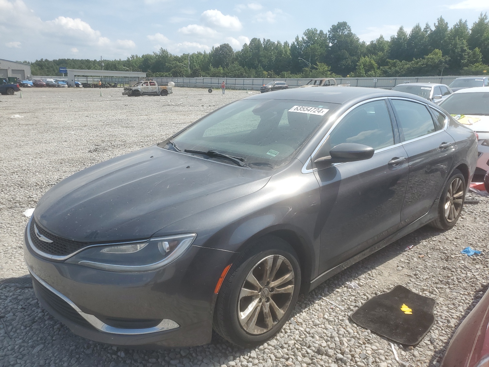 2015 Chrysler 200 Limited vin: 1C3CCCAB5FN552468