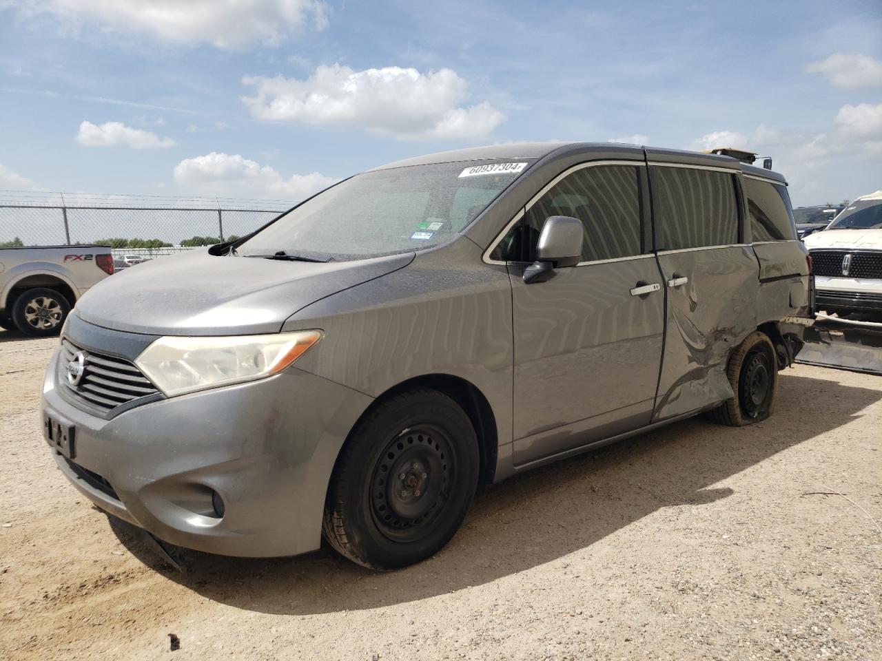 2015 Nissan Quest S VIN: JN8AE2KP9F9120089 Lot: 60937304