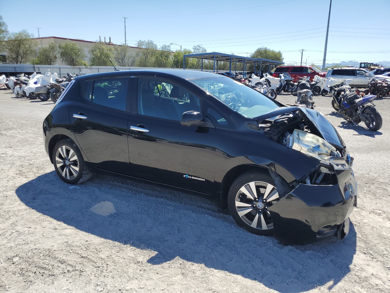 2014 Nissan Leaf S vin: 1N4AZ0CP4EC338760