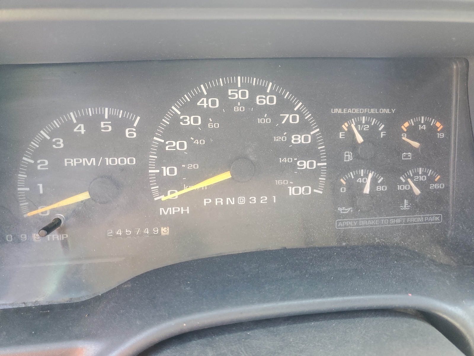 1GNFK16R0XJ439999 1999 Chevrolet Suburban K1500