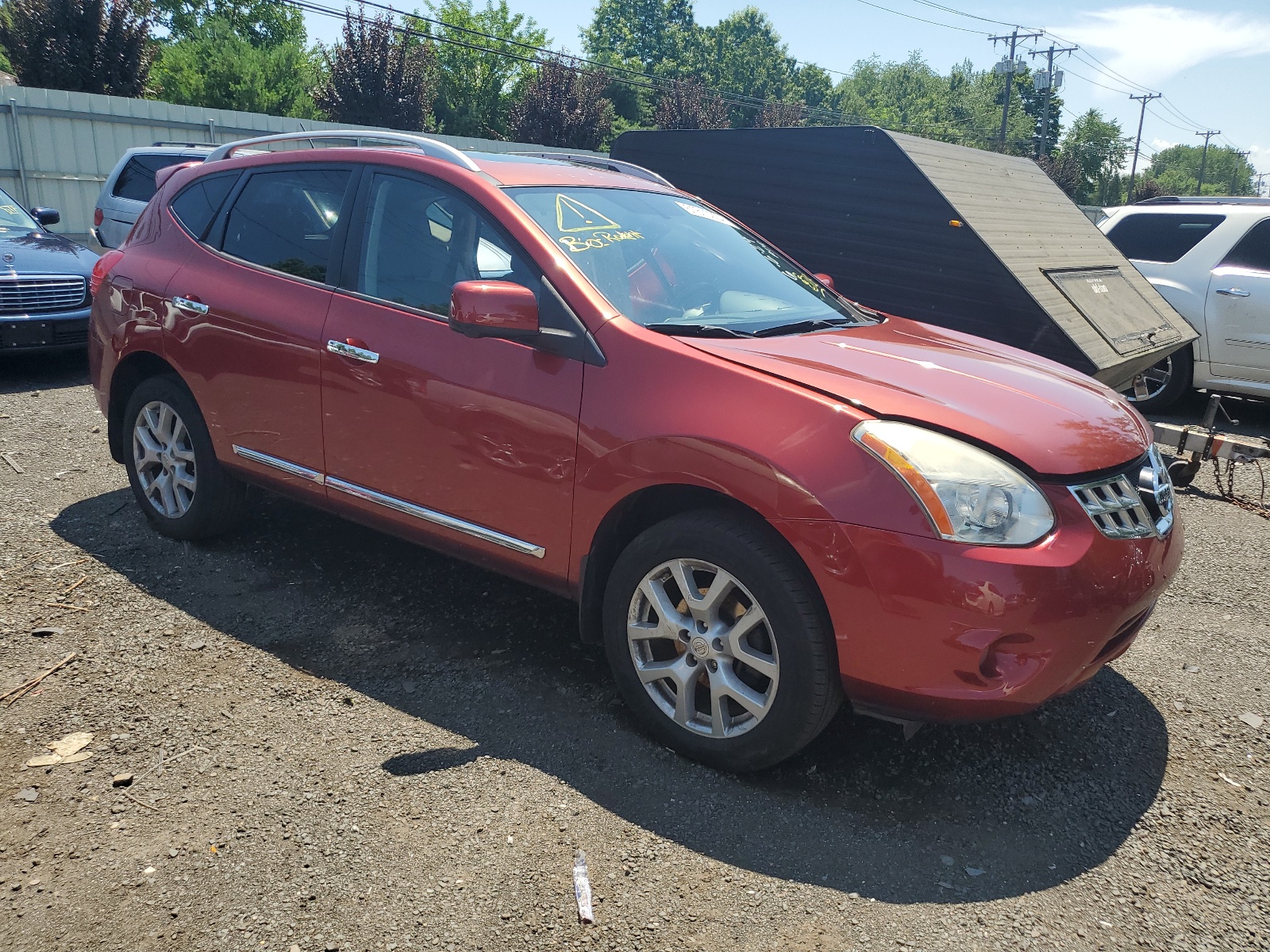 2012 Nissan Rogue S vin: JN8AS5MV0CW380335