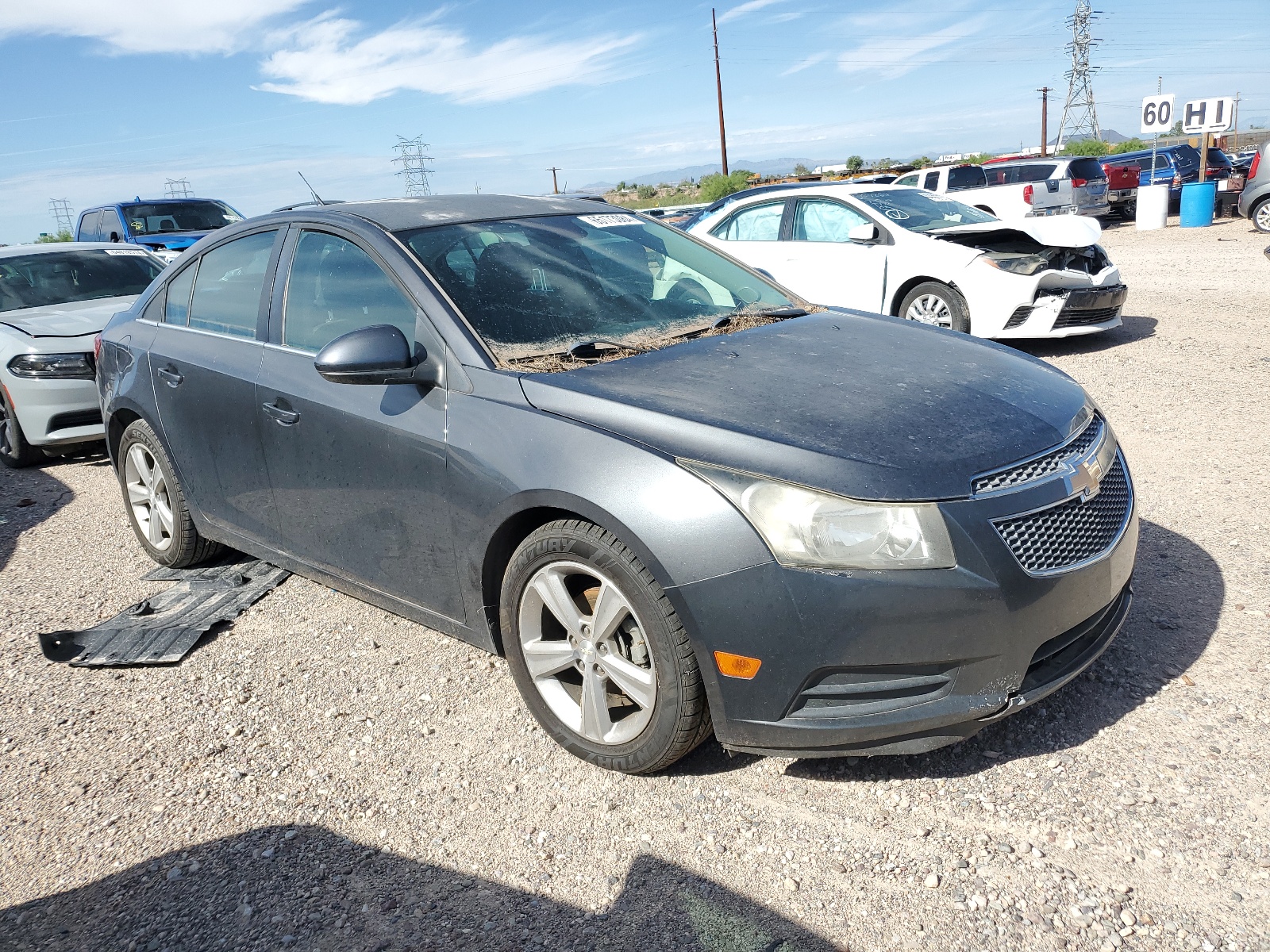 2013 Chevrolet Cruze Lt vin: 1G1PE5SB1D7118432