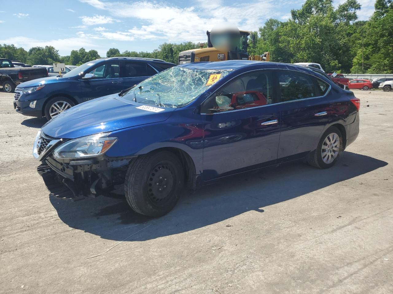 3N1AB7AP6KY337464 2019 Nissan Sentra S