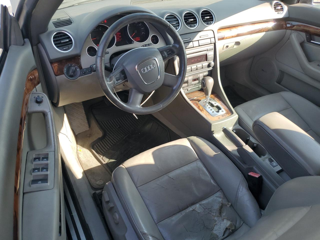 2009 Audi A4 2.0T Cabriolet Quattro VIN: WAUDF48H29K011842 Lot: 63720354