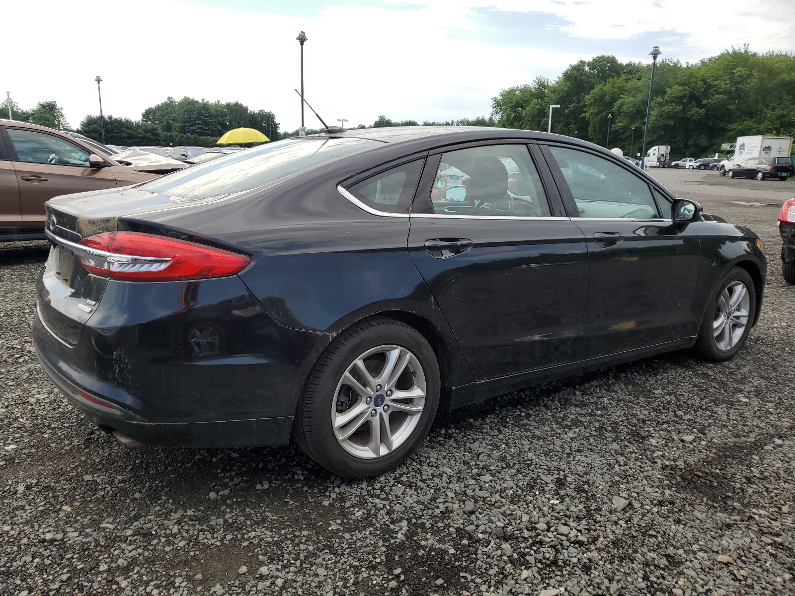 2018 Ford Fusion Se vin: 3FA6P0HD2JR207879