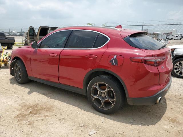  ALFA ROMEO STELVIO 2018 Красный