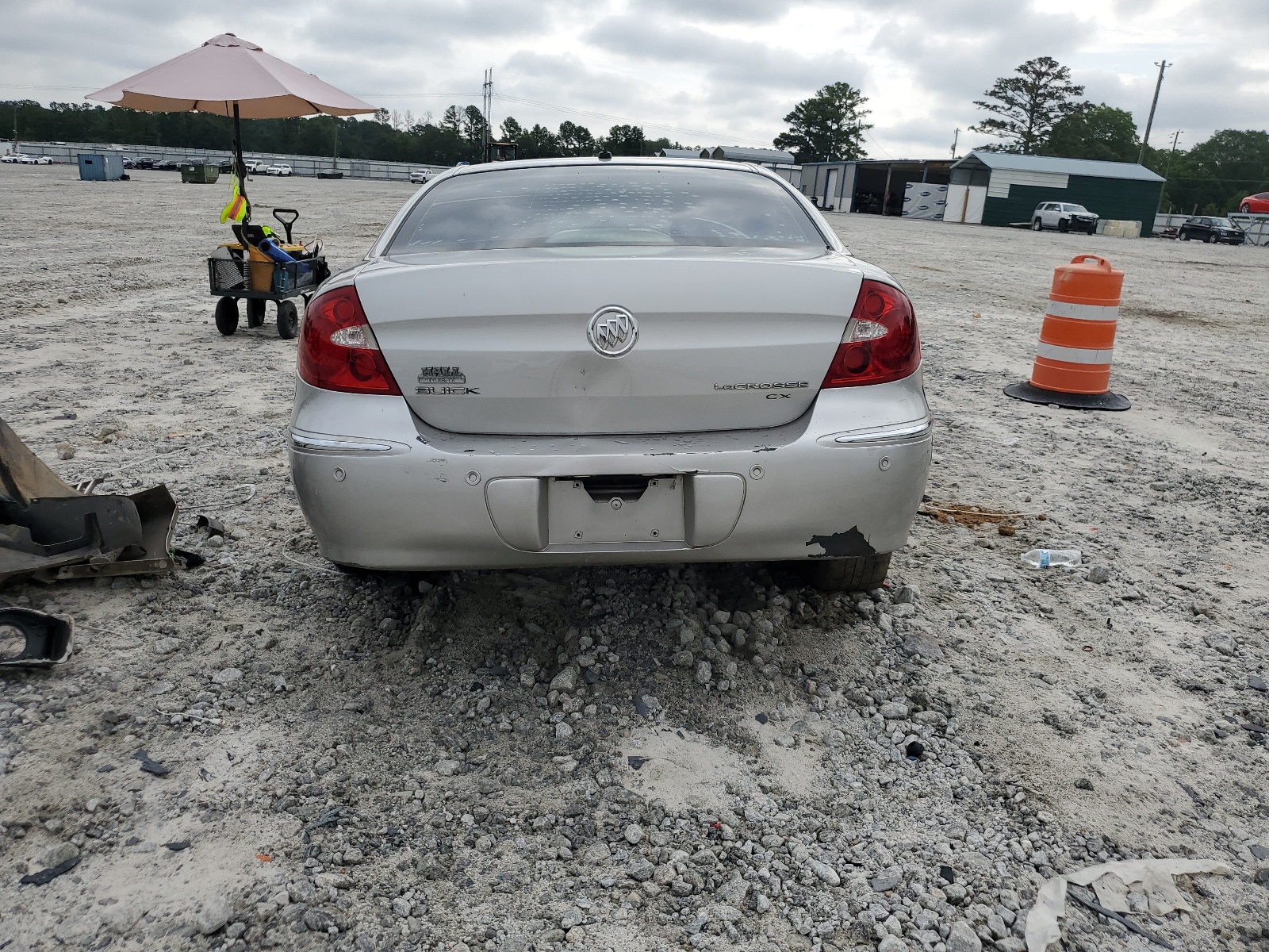 2G4WD582581261136 2008 Buick Lacrosse Cxl