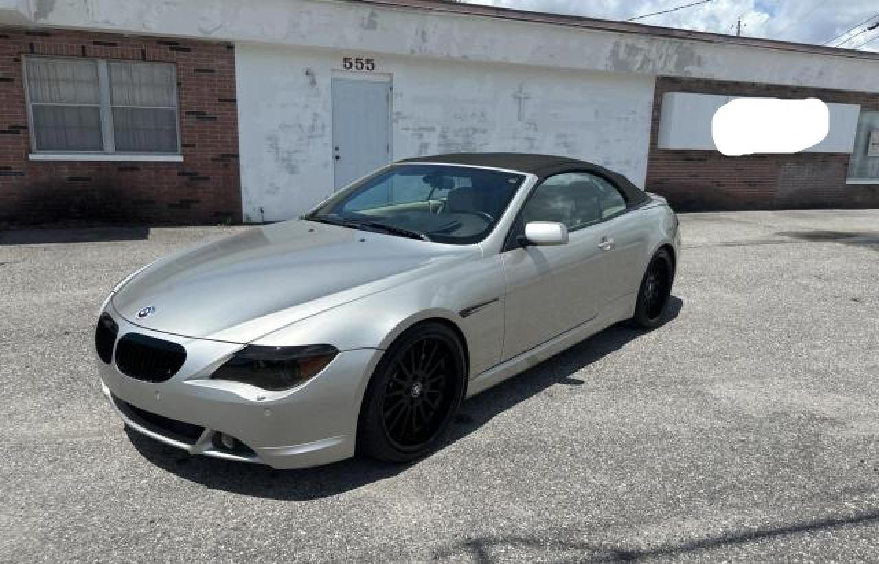 2004 BMW 645 Ci Automatic VIN: WBAEK73434B321822 Lot: 65410984