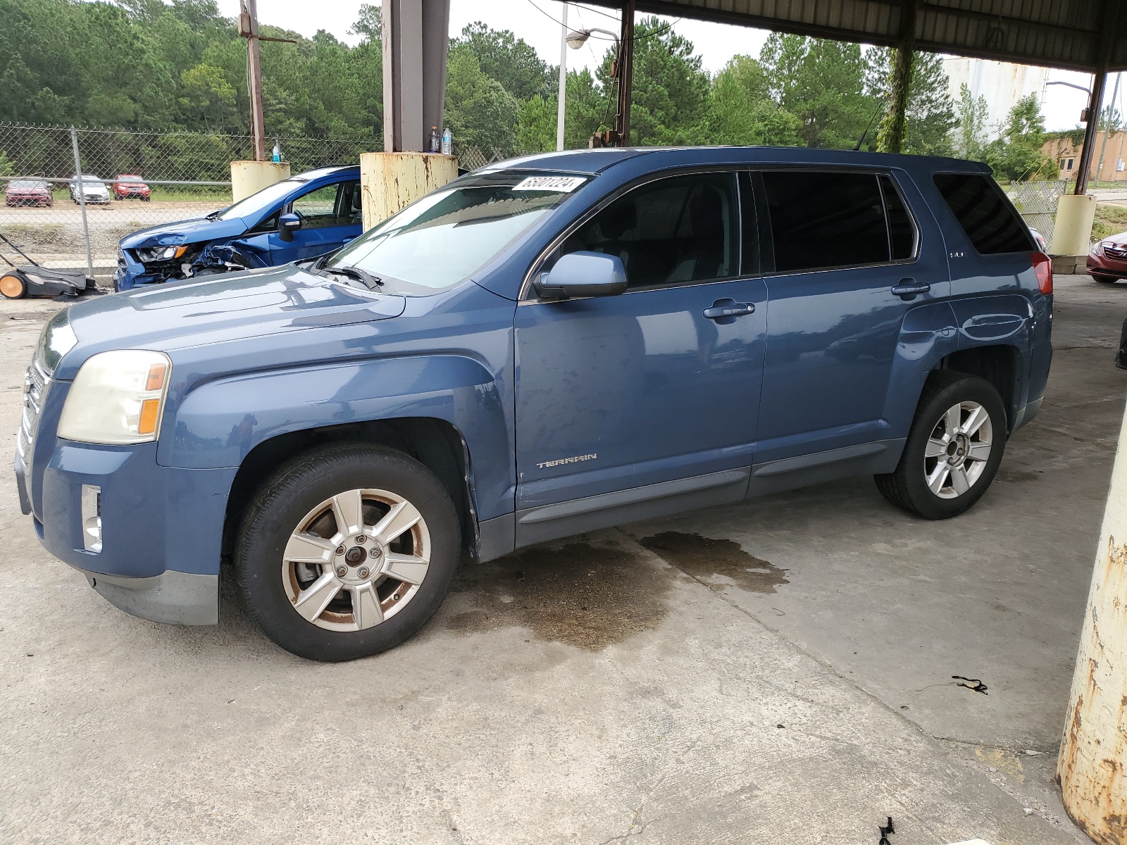 2012 GMC Terrain Sle vin: 2GKALMEK3C6133087