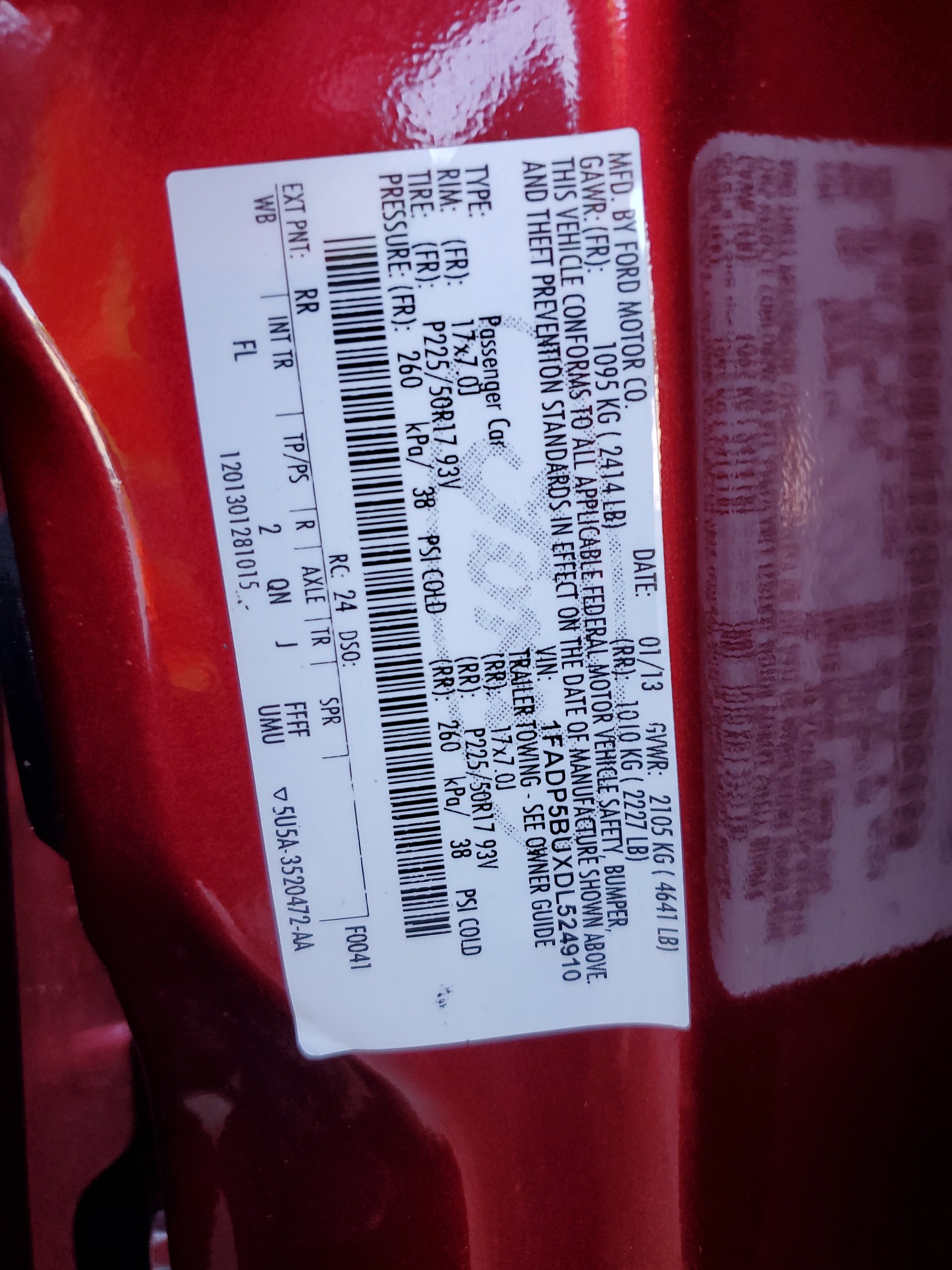 1FADP5BUXDL524910 2013 Ford C-Max Sel