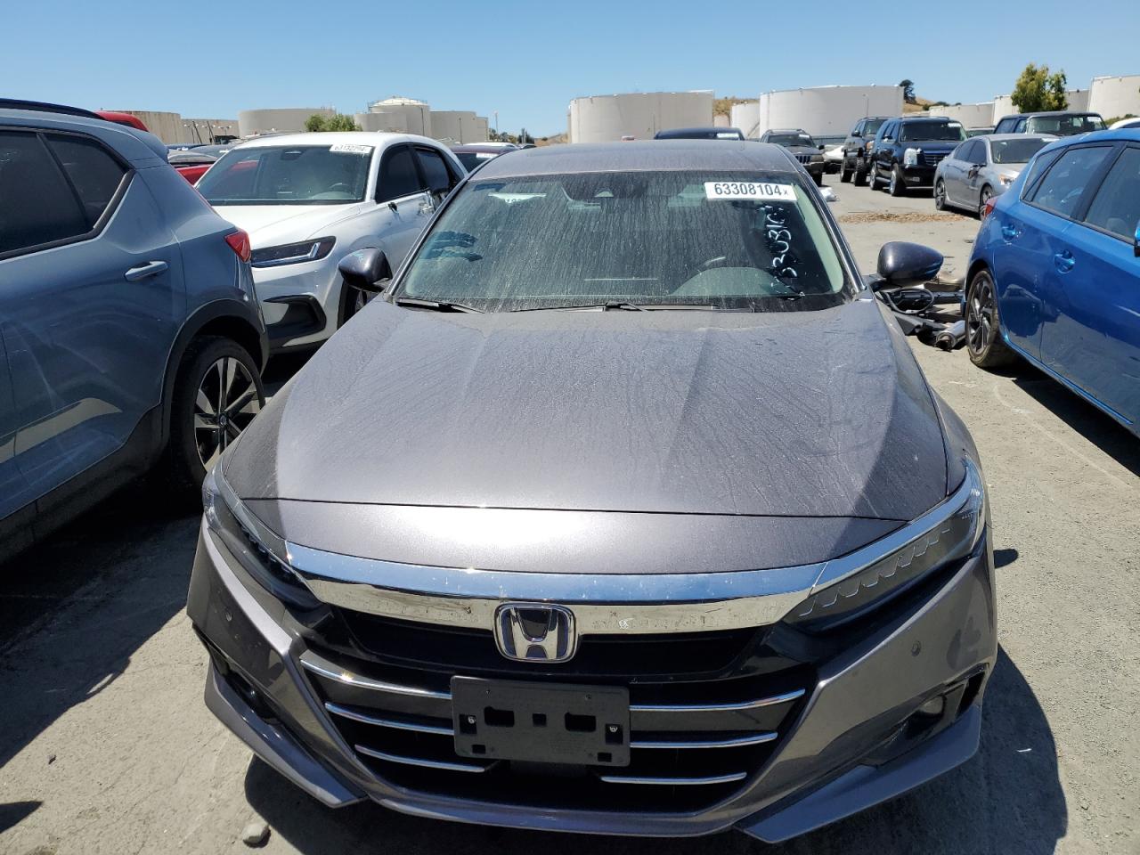 2022 Honda Accord Hybrid Exl VIN: 1HGCV3F5XNA002490 Lot: 63308104