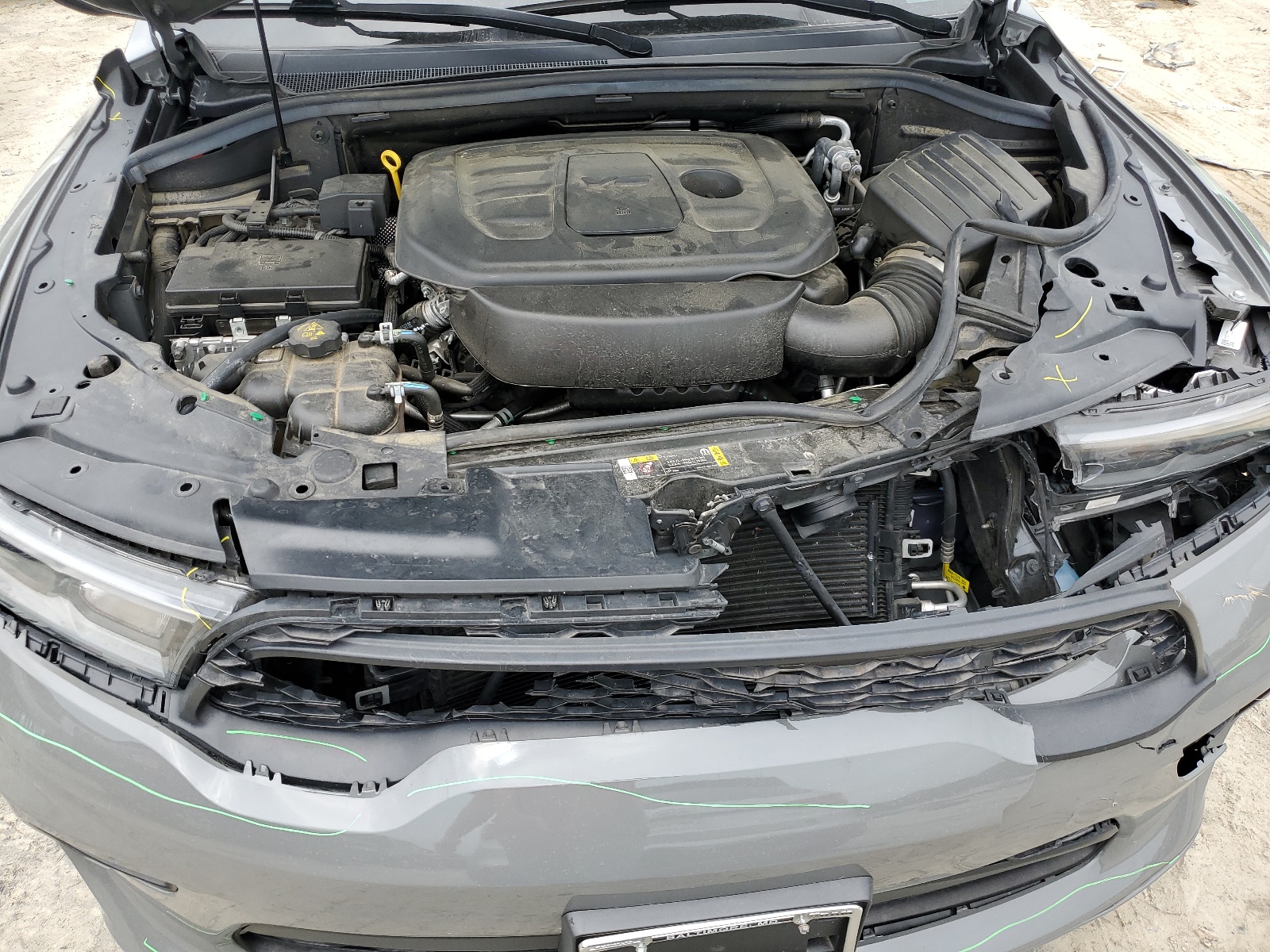 1C4RDJDG0MC751175 2021 Dodge Durango Gt