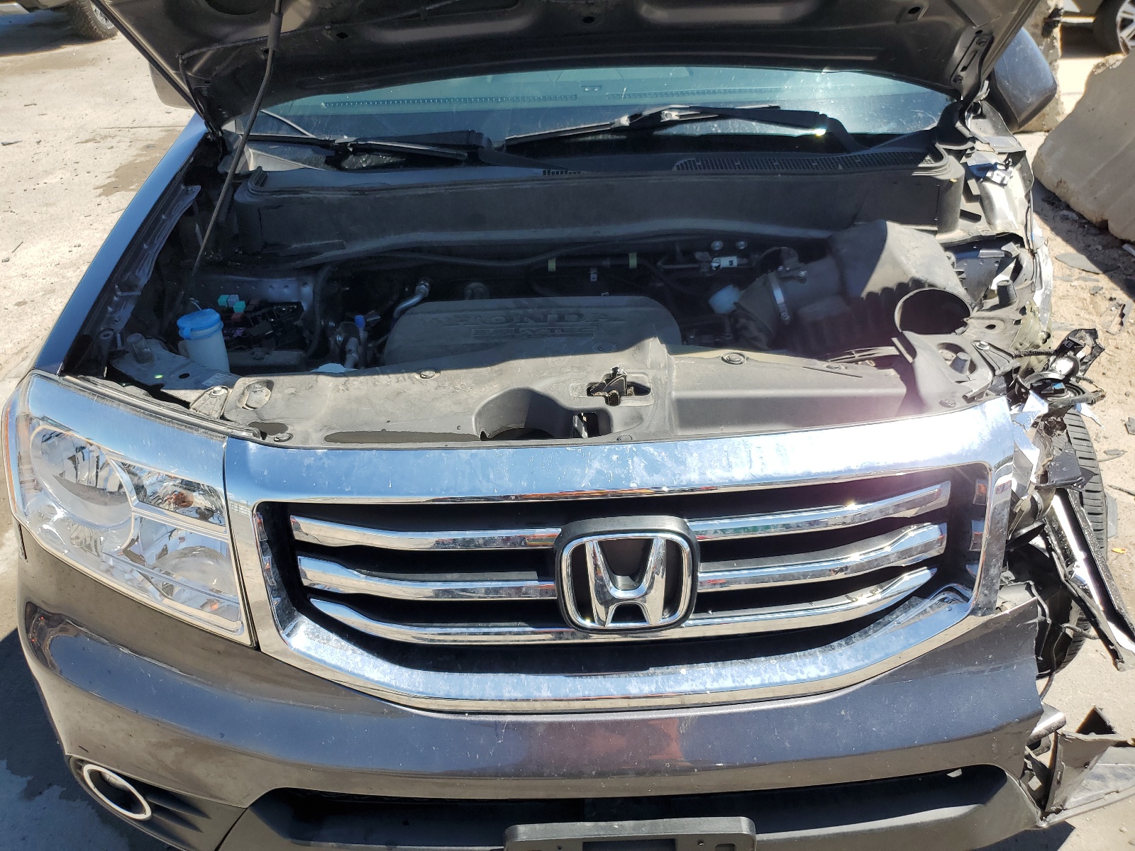 5FNYF4H74EB039080 2014 Honda Pilot Exln
