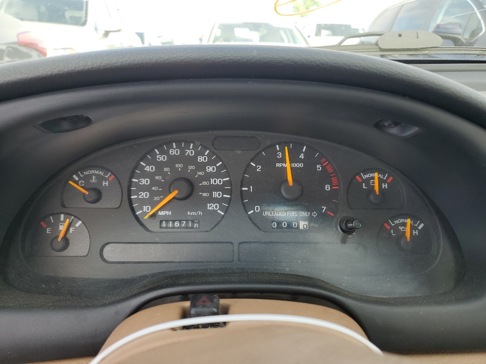 1FAFP4446WF169090 1998 Ford Mustang